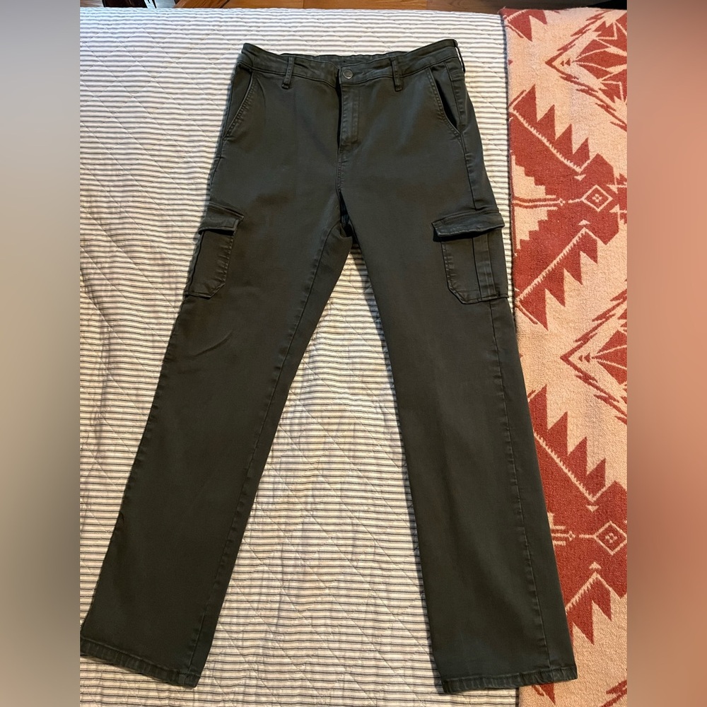 Women’s Olive Green Cargo Pants